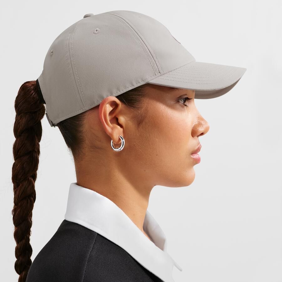 Nike Club ongestructureerde Swoosh pet Grijs - Foto 3