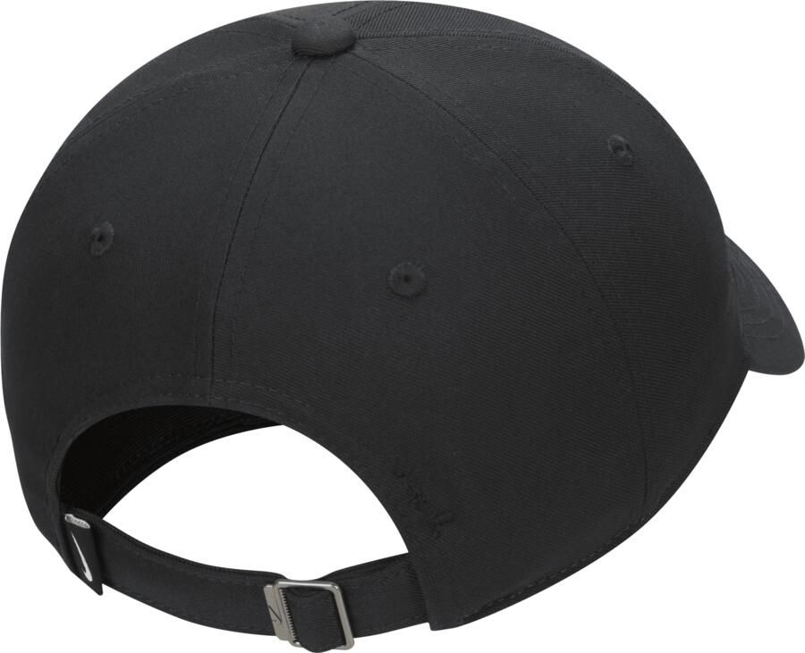 Nike Club ongestructureerde Swoosh pet Zwart - Foto 2