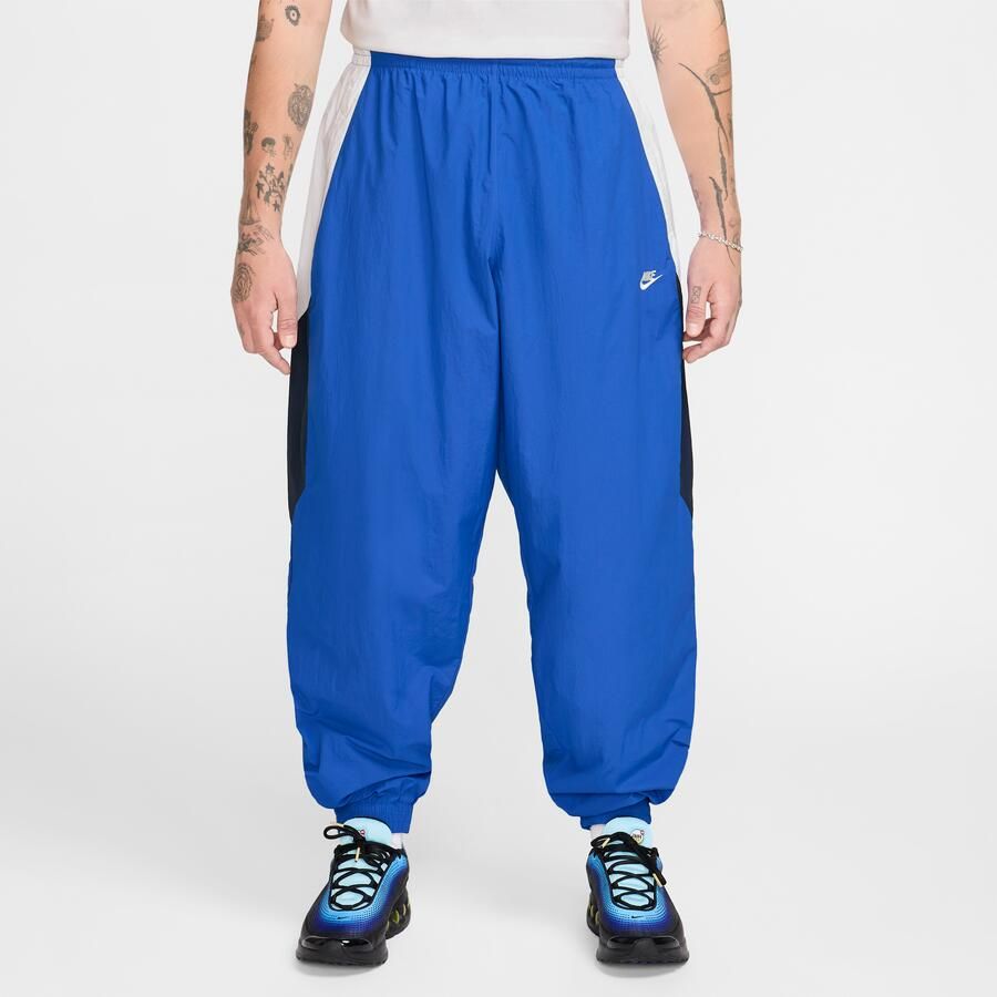 Nike Club oversized geweven trainingsbroek voor heren Blauw - Foto 3