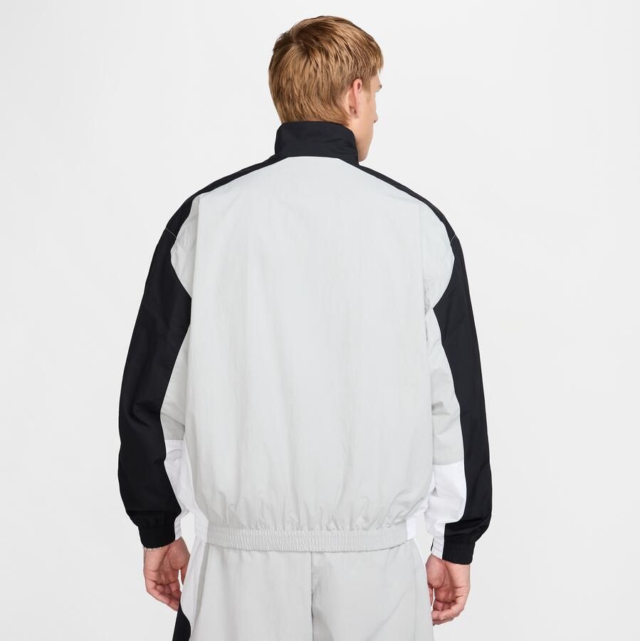 Nike Club oversized geweven trainingsjack voor heren Grijs - Foto 3