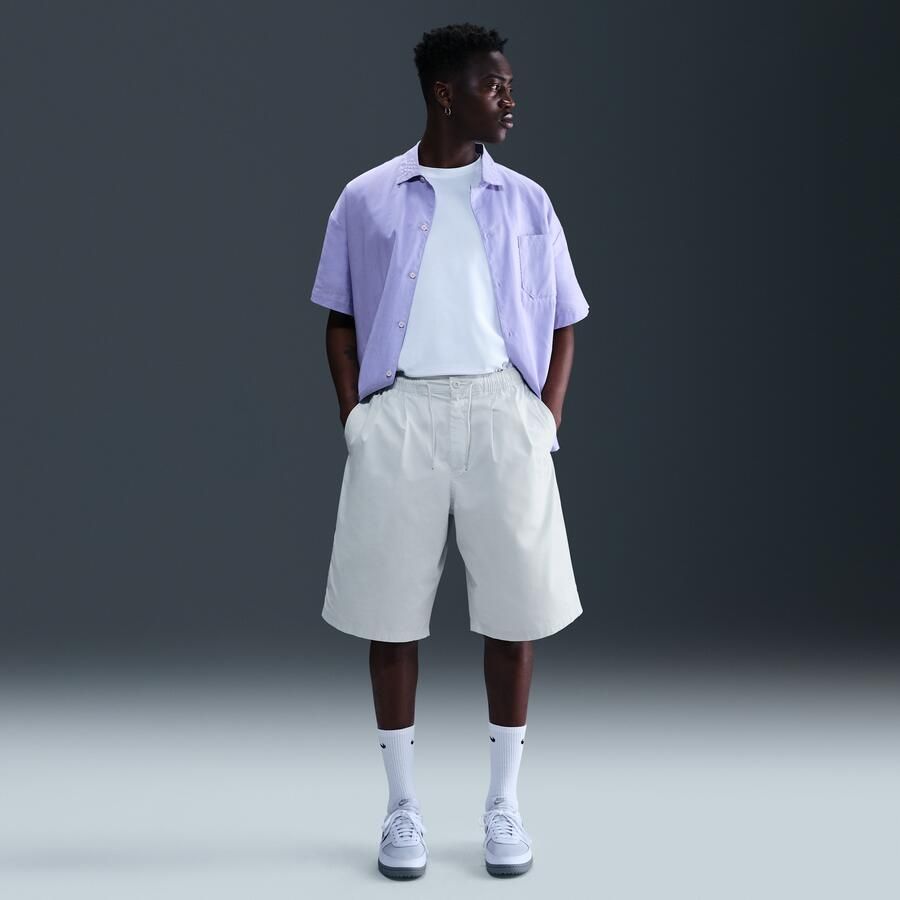 Nike Club oversized herenshorts Grijs - Foto 4