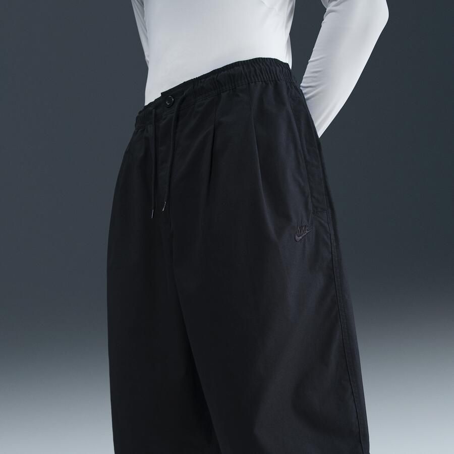 Nike Club oversized herenshorts Zwart