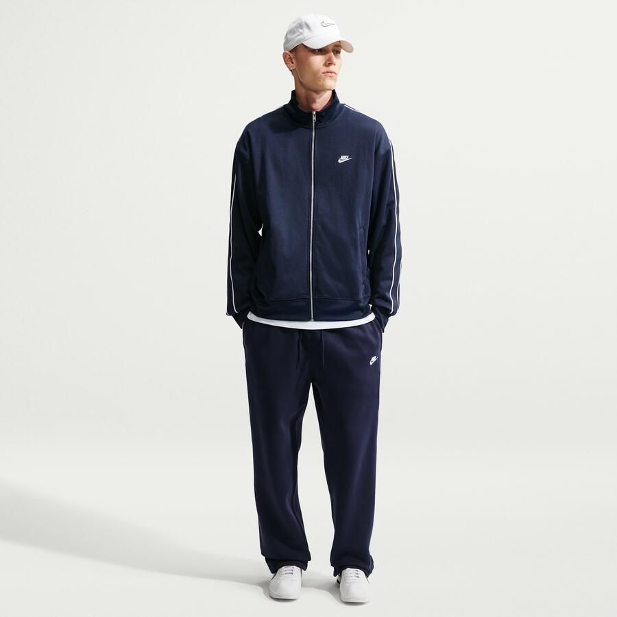 Nike Club oversized knit trainingsjack voor heren Blauw - Foto 3