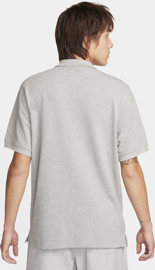 Nike Club polo met korte mouwen voor heren Grijs - Foto 2