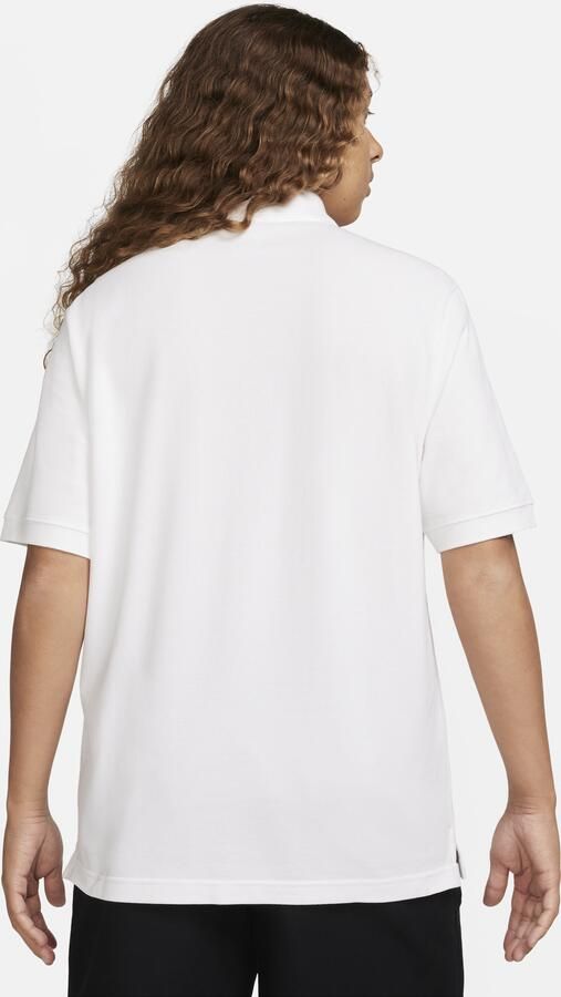Nike Essential Pique Polo Shirt Wit Zwart White Heren - Foto 5