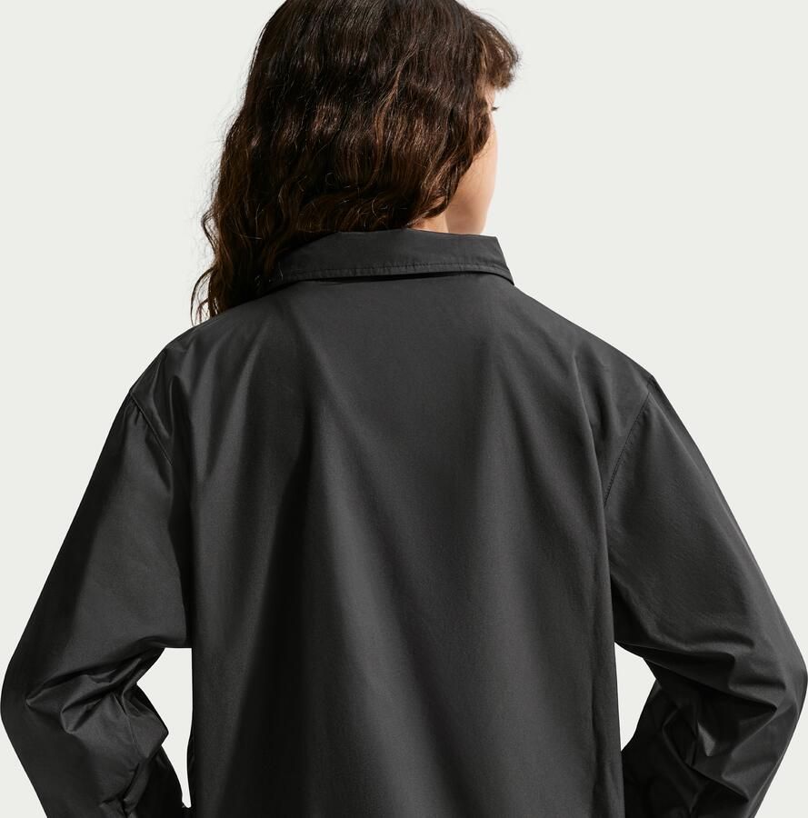 Nike Club repel coachjack voor kids Zwart - Foto 2