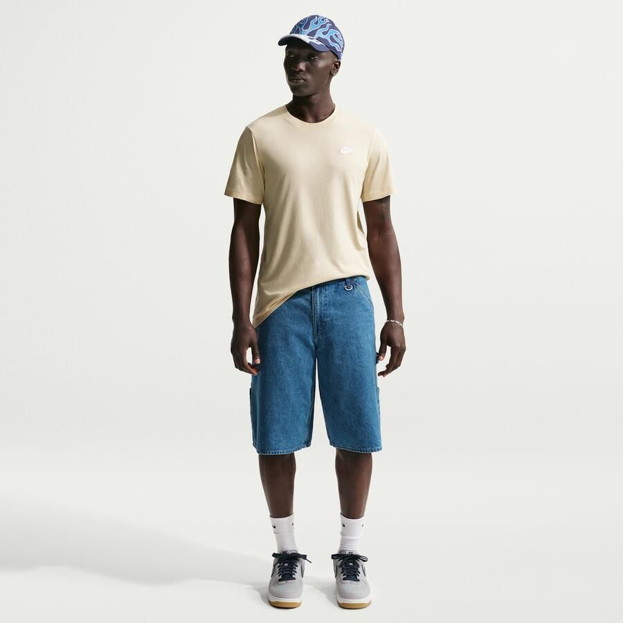 Nike Club T-shirt voor heren Bruin - Foto 2