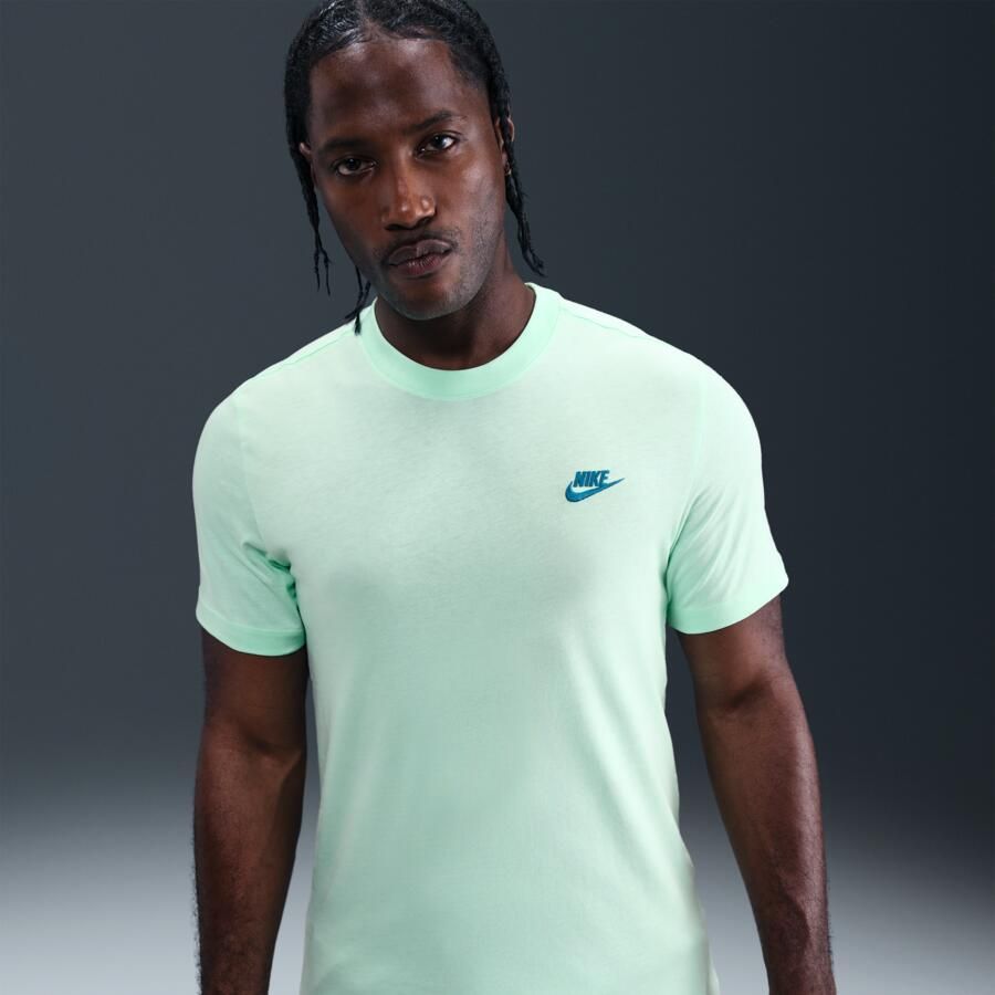 Nike Club T-shirt voor heren Groen - Foto 4