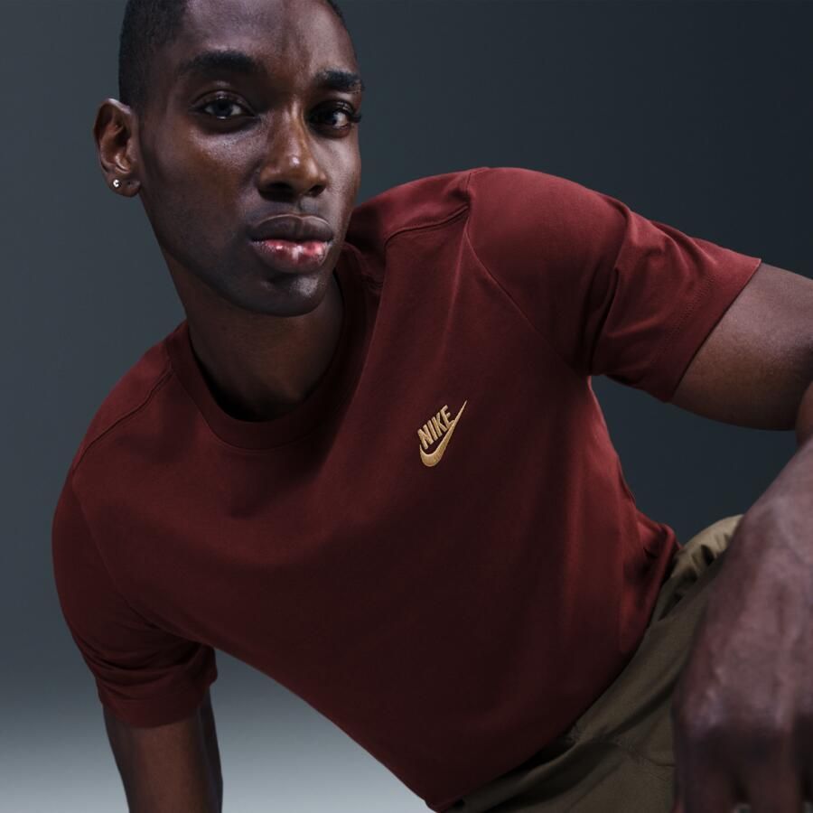 Nike Club T-shirt voor heren Rood - Foto 2