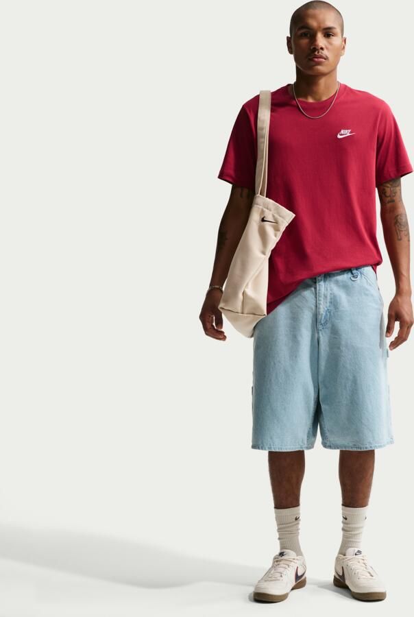 Nike Club T-shirt voor heren Rood - Foto 3