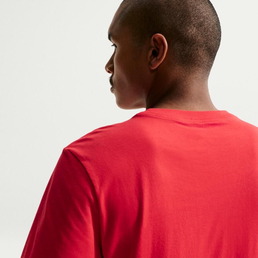 Nike T-shirt met labelstitching model 'NSW CLUB TEE' - Foto 5