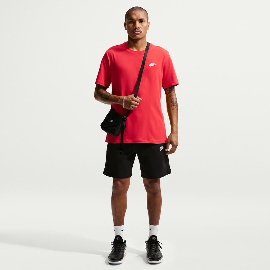 Nike T-shirt met labelstitching model 'NSW CLUB TEE' - Foto 7