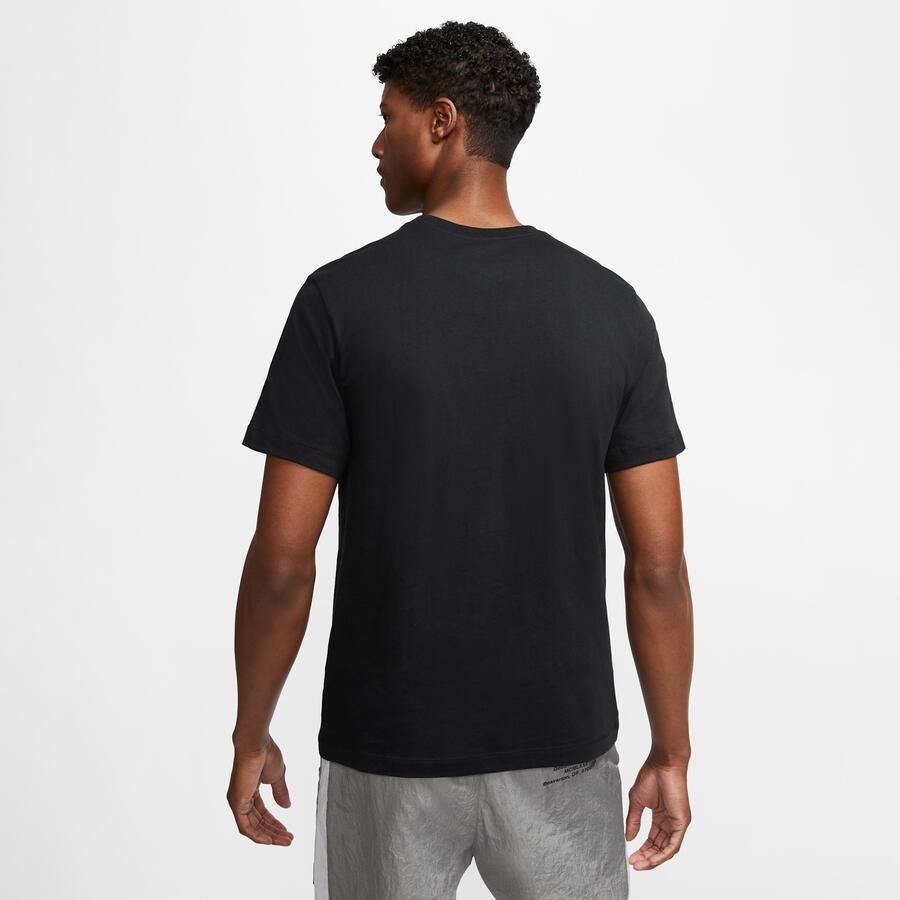 Nike Club T-shirt voor heren Zwart - Foto 4