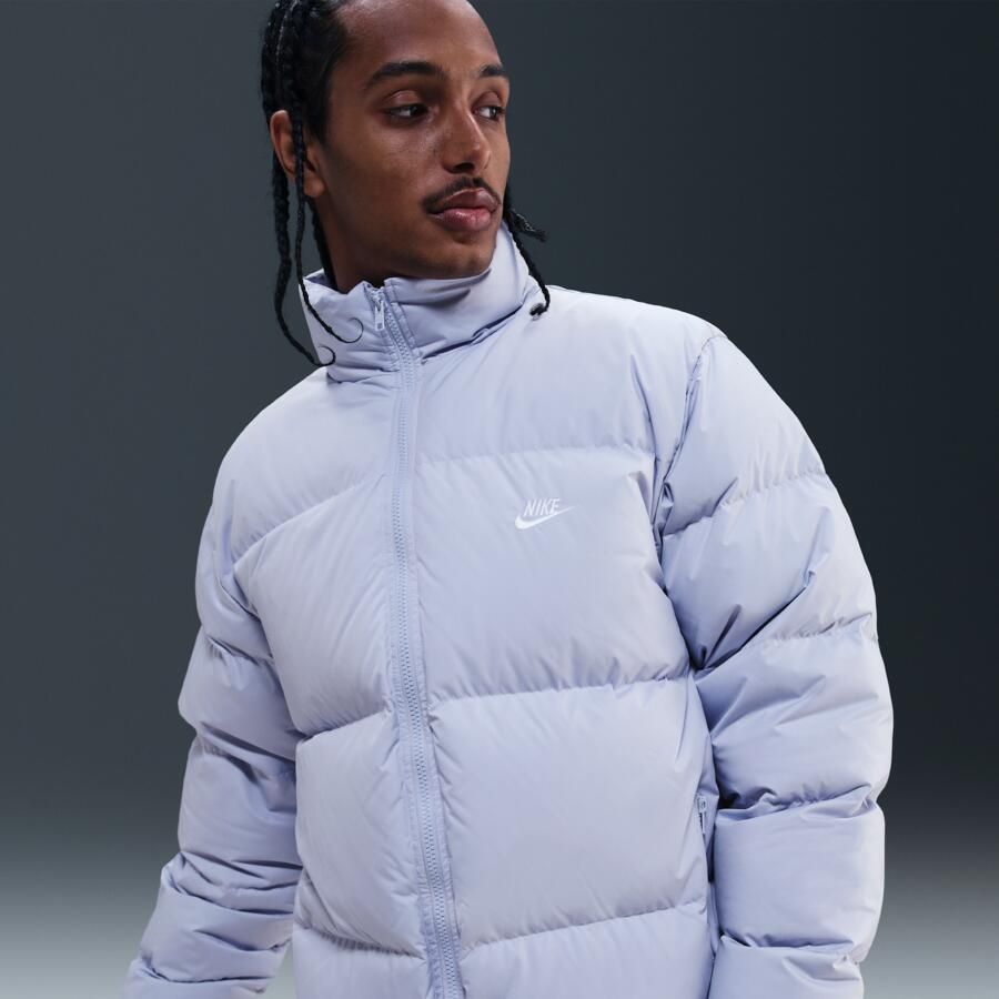 Nike Club Therma-FIT pufferjack met dons voor heren Grijs - Foto 4