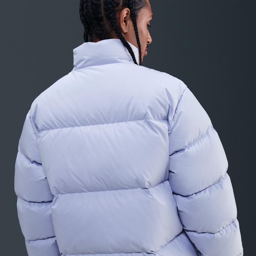 Nike Club Therma-FIT pufferjack met dons voor heren Grijs