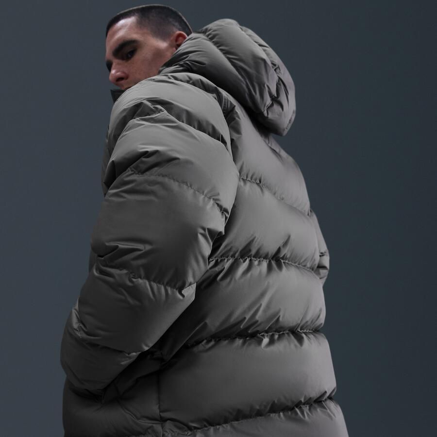 Nike Club Therma-FIT parka voor heren Grijs