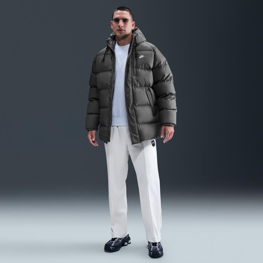 Nike Club Therma-FIT parka voor heren Grijs - Foto 3