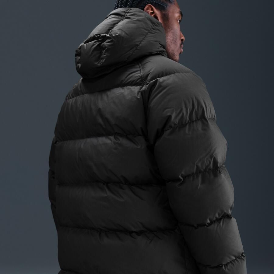 Nike Club Therma-FIT parka voor heren Zwart