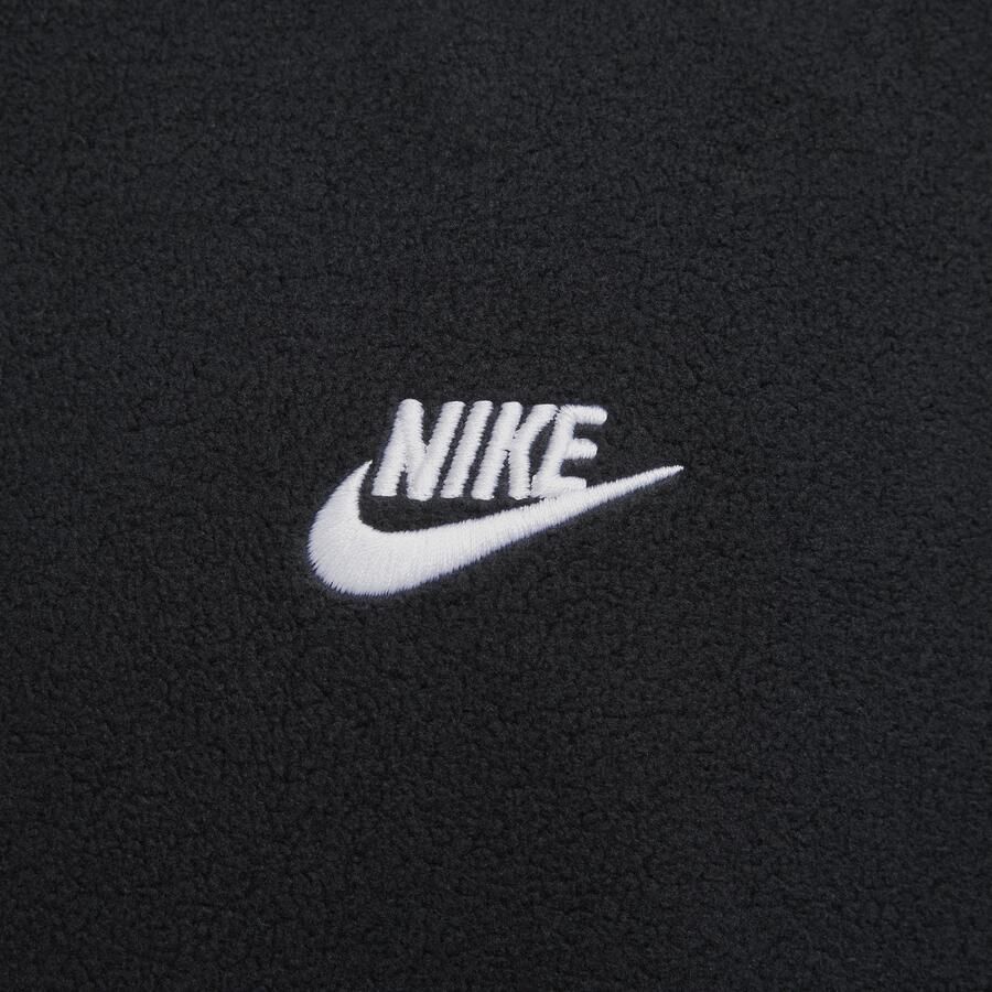 Nike Club winterse hoodie voor heren Zwart - Foto 2