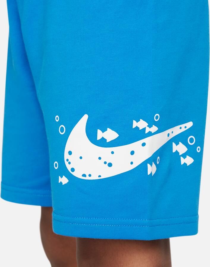 Nike Coral Reef Tee and Shorts Set tweedelige kleuterset Blauw - Foto 2