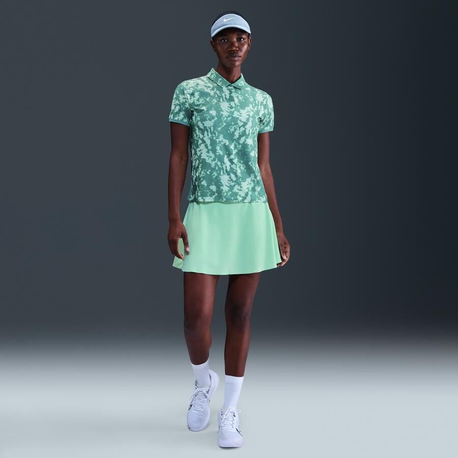 Nike Court Ace Advantage Dri-FIT tennisrok Groen - Foto 3