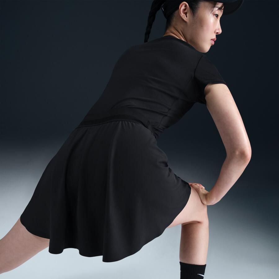 Nike Court Ace Advantage Dri-FIT tennisrok Zwart