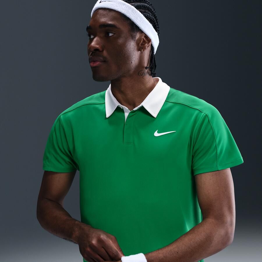 Nike Court Advantage Dri-FIT ADV tennispolo voor heren Groen - Foto 4