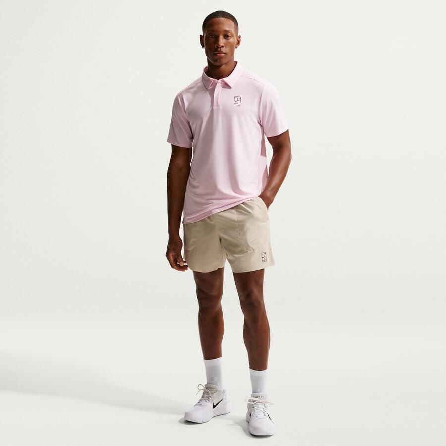 Nike Court Advantage Dri-FIT-shorts voor heren (15 cm) Bruin - Foto 4