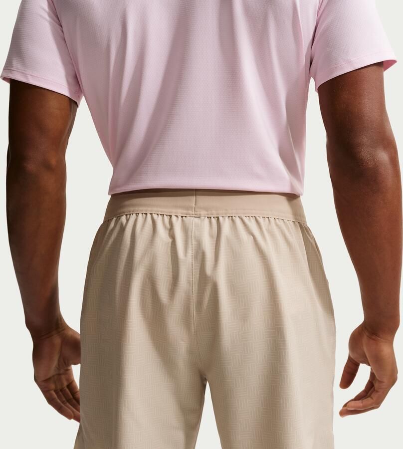 Nike Court Advantage Dri-FIT-shorts voor heren (15 cm) Bruin - Foto 2
