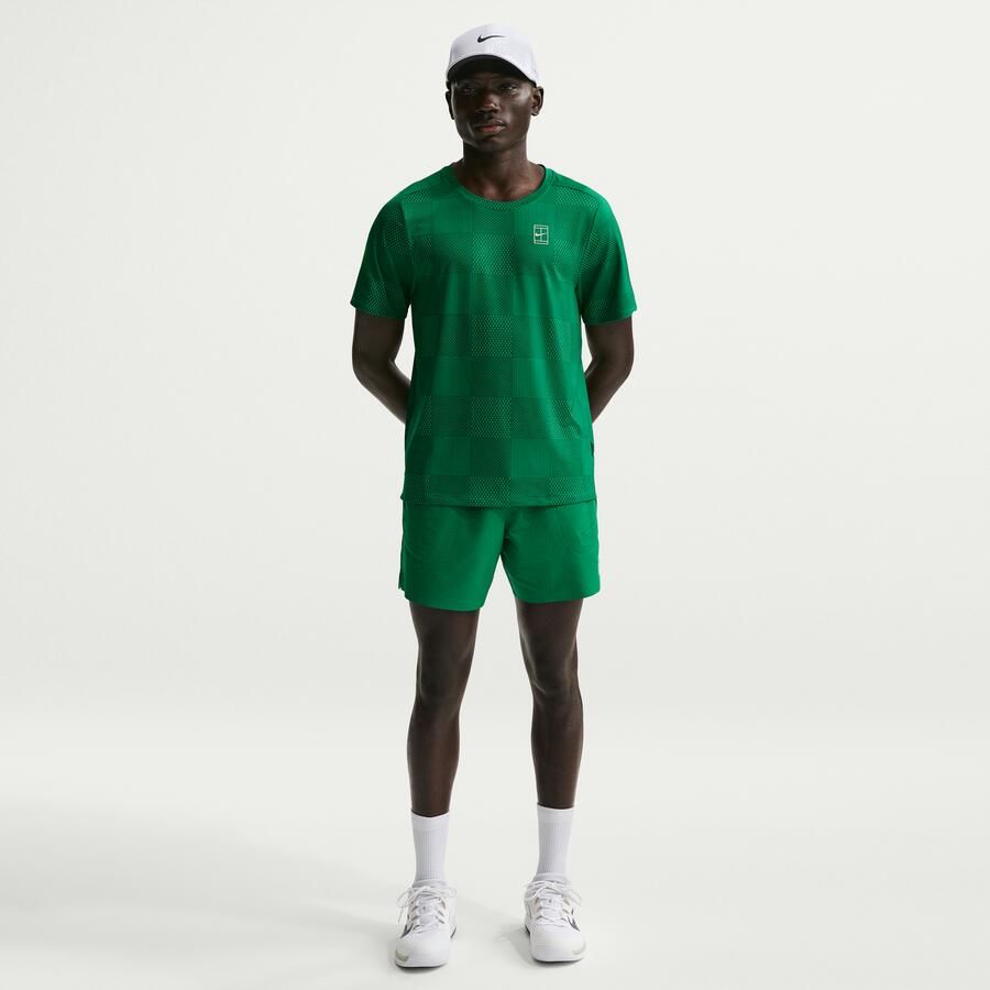 Nike Court Advantage Dri-FIT-shorts voor heren (15 cm) Groen - Foto 4