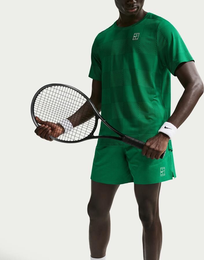 Nike Court Advantage Dri-FIT-shorts voor heren (15 cm) Groen - Foto 2