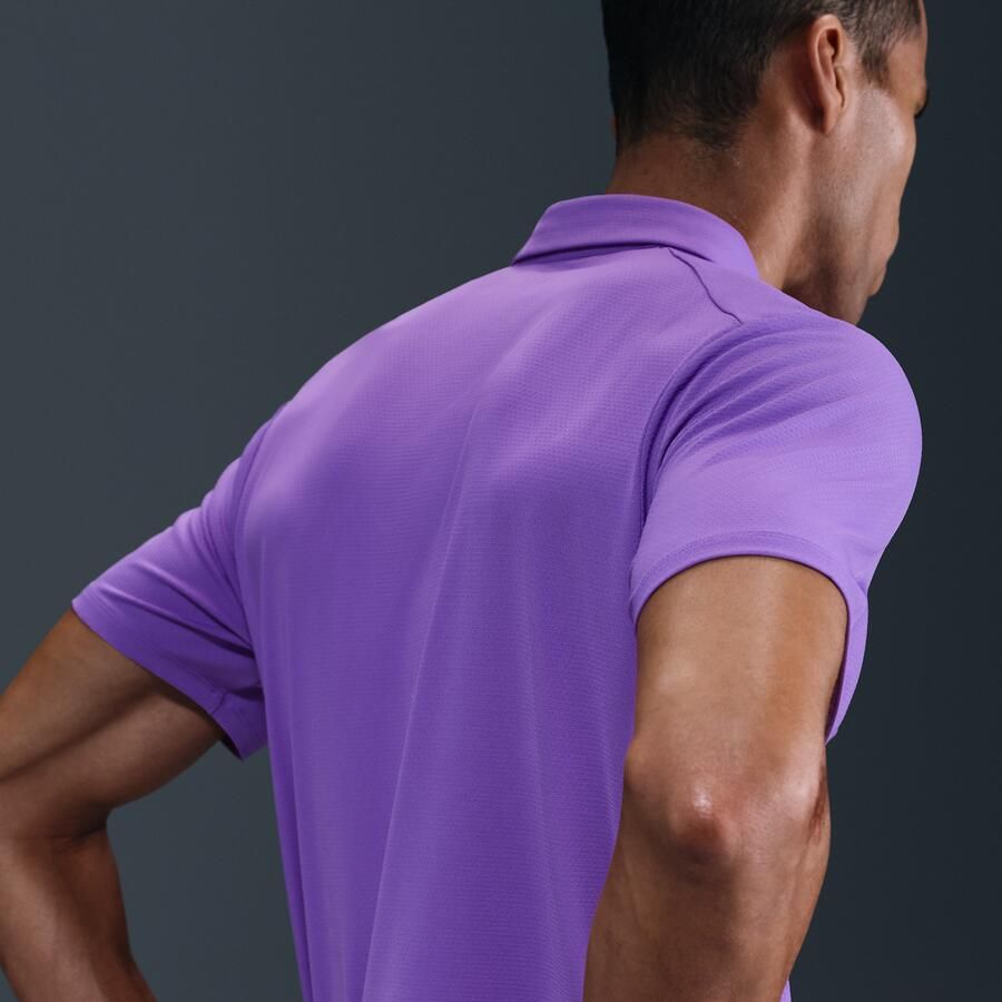 Nike Court Advantage Dri-FIT tennispolo voor heren Paars