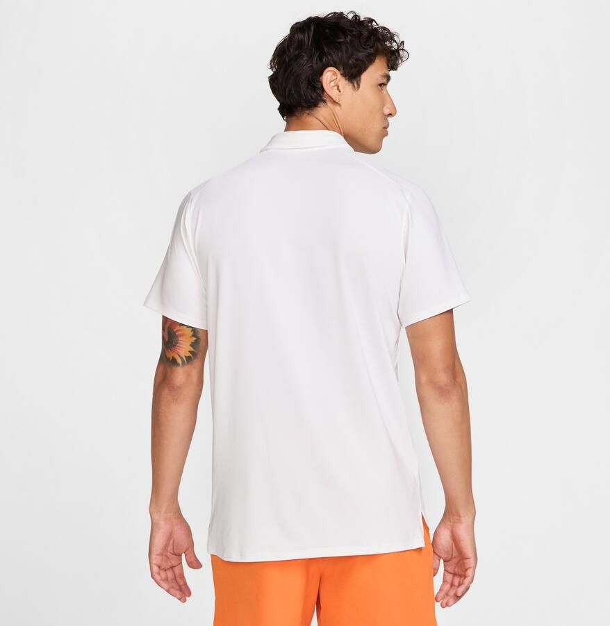 Nike Court Advantage Dri-FIT tennispolo voor heren Wit - Foto 4