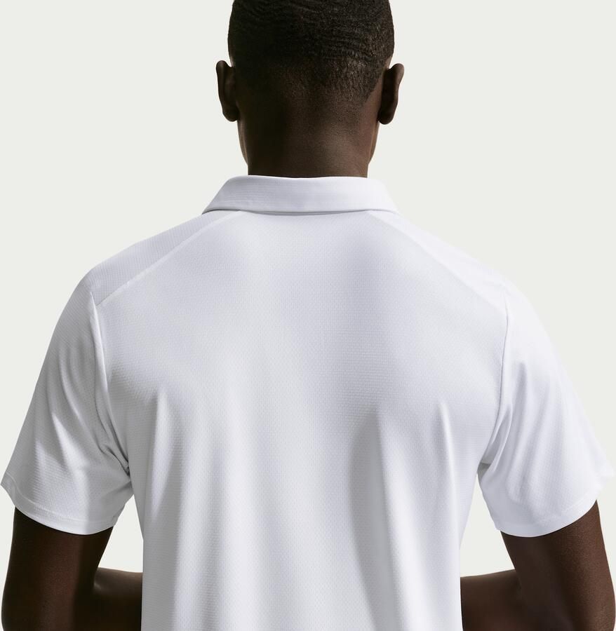 Nike Court Advantage Dri-FIT tennispolo voor heren Wit - Foto 3