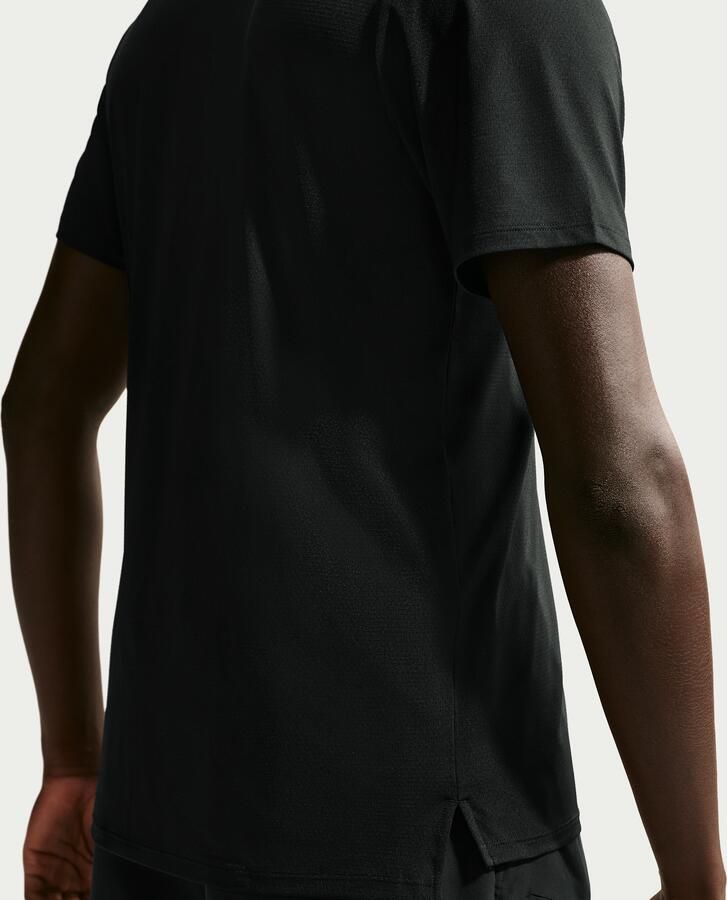 Nike Court Advantage Dri-FIT tennispolo voor heren Zwart - Foto 4