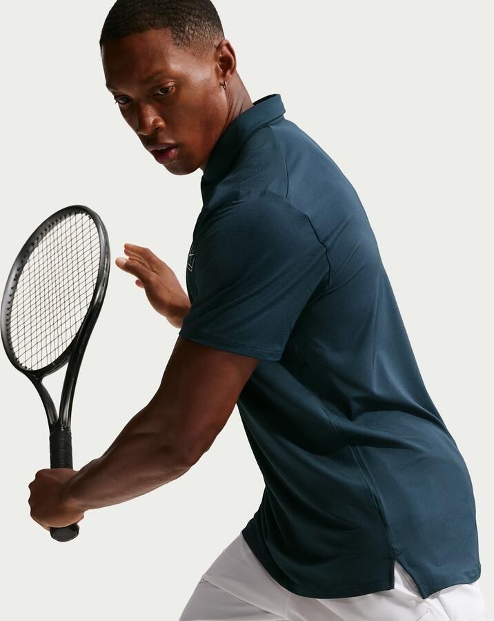 Nike Court Advantage Dri-FIT tennisshorts voor heren (15 cm) Wit - Foto 4