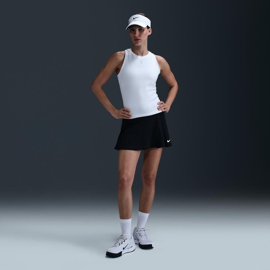 Nike Court Advantage Dri-FIT tennistanktop voor dames Wit - Foto 3