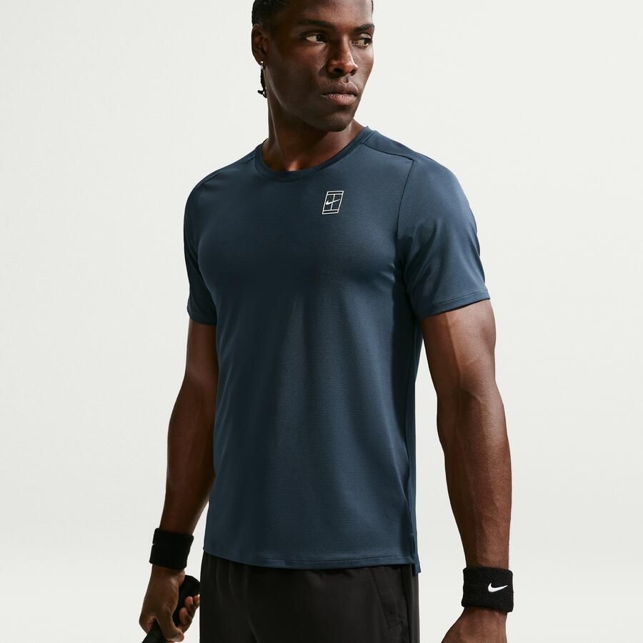 Nike Court Advantage Dri-FIT tennistop voor heren Blauw