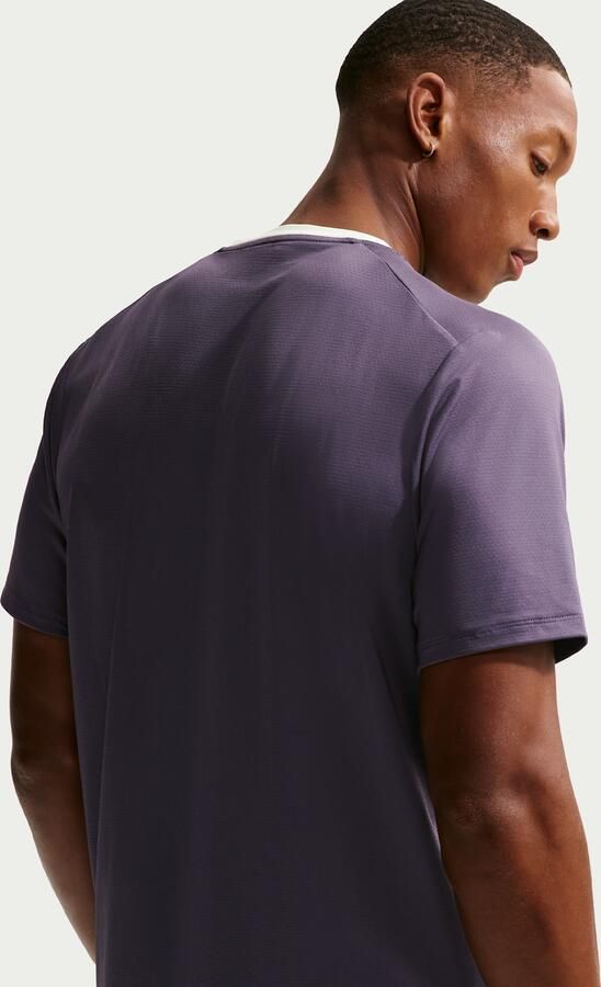Nike Court Advantage Dri-FIT tennistop voor heren Paars - Foto 2