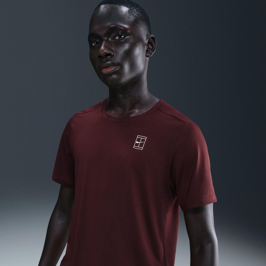 Nike Court Advantage Dri-FIT tennistop voor heren Rood - Foto 4