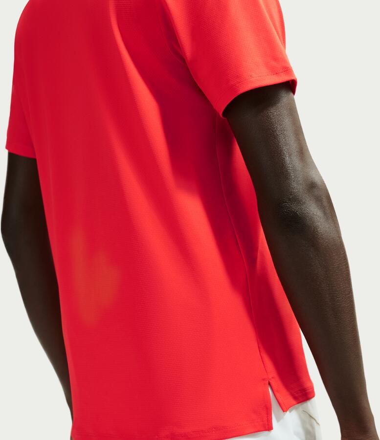 Nike Court Advantage Dri-FIT tennistop voor heren Rood - Foto 3