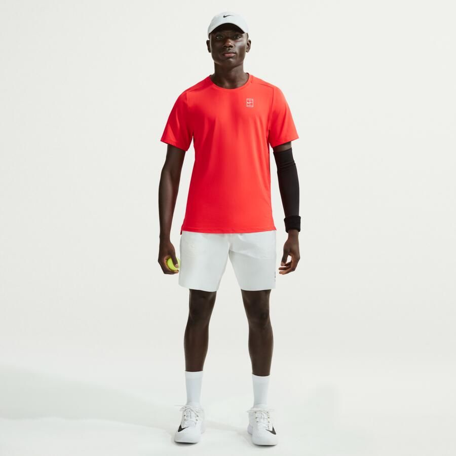 Nike Court Advantage Dri-FIT tennistop voor heren Rood
