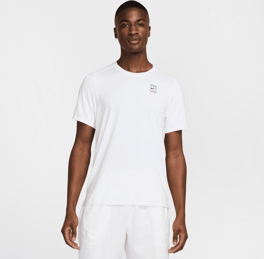 Nike Court Advantage Dri-FIT tennistop voor heren Wit - Foto 3