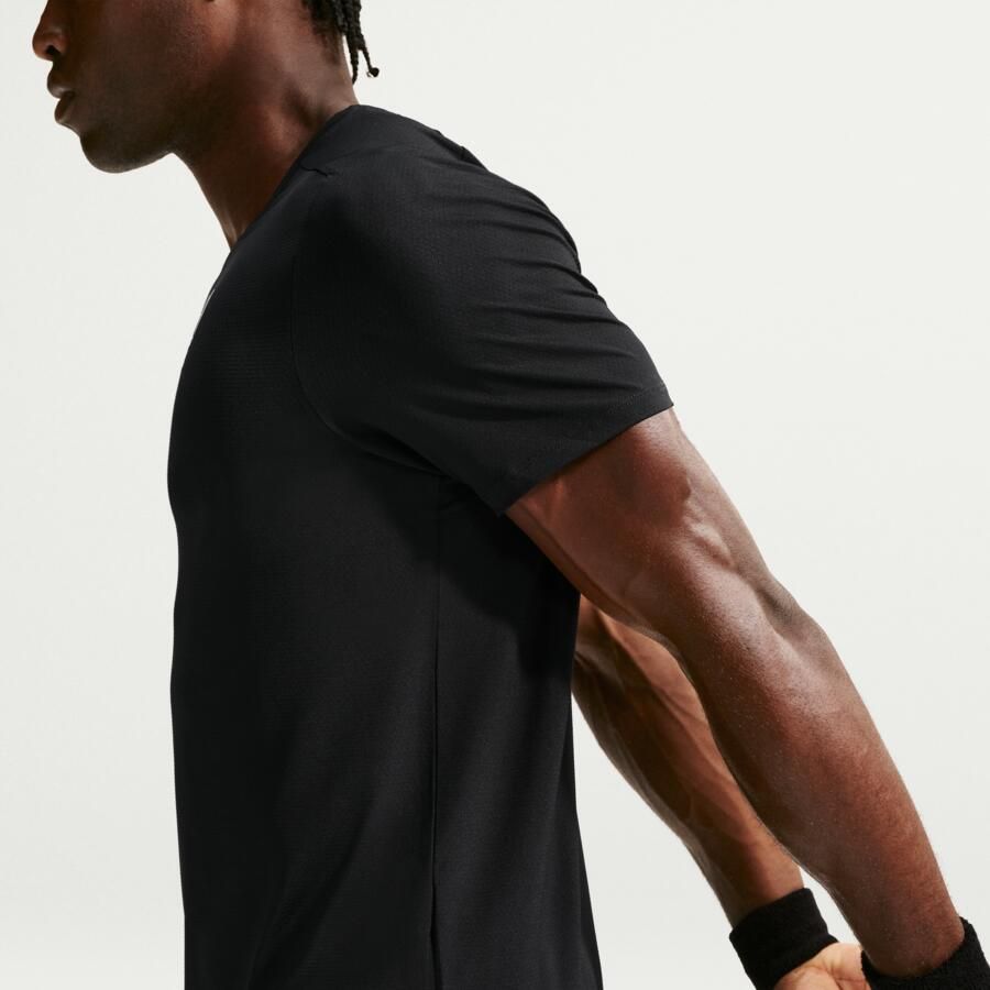 Nike Court Advantage Dri-FIT tennistop voor heren Zwart - Foto 2