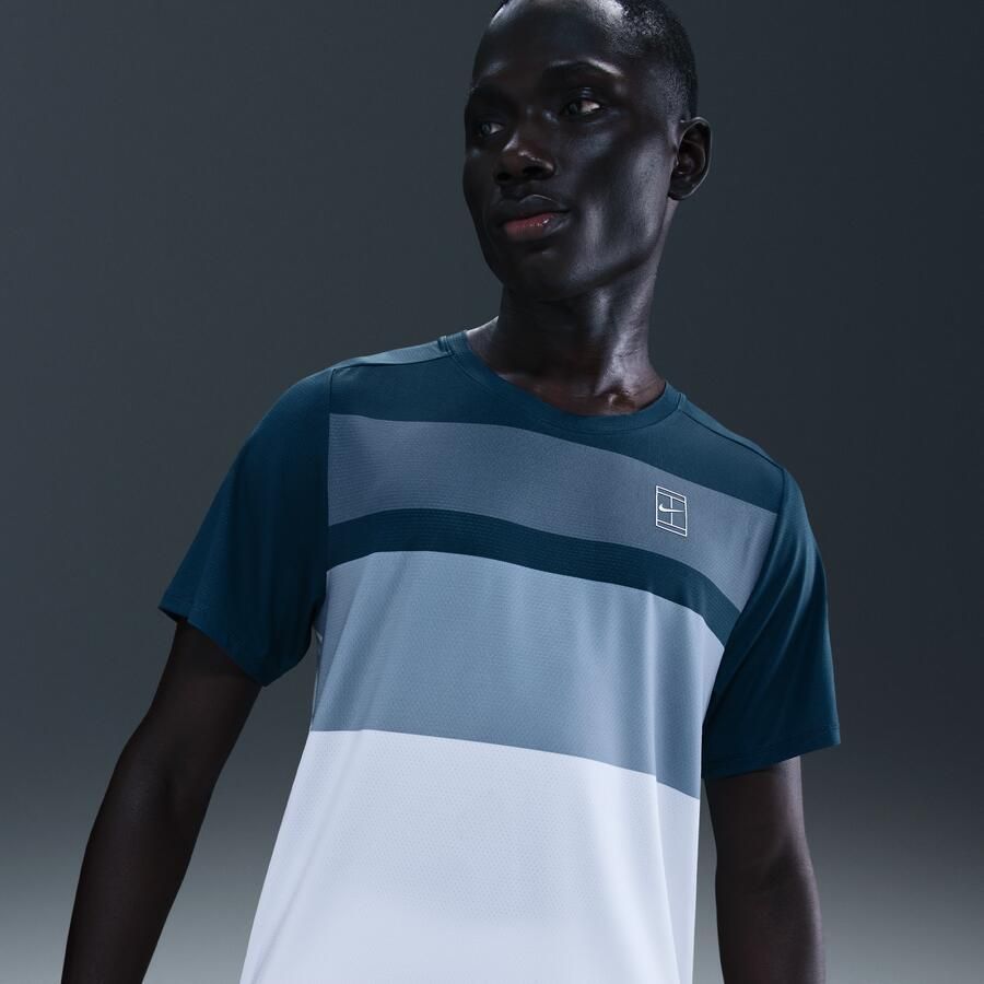 Nike Court Advantage tennistop voor heren Blauw - Foto 4