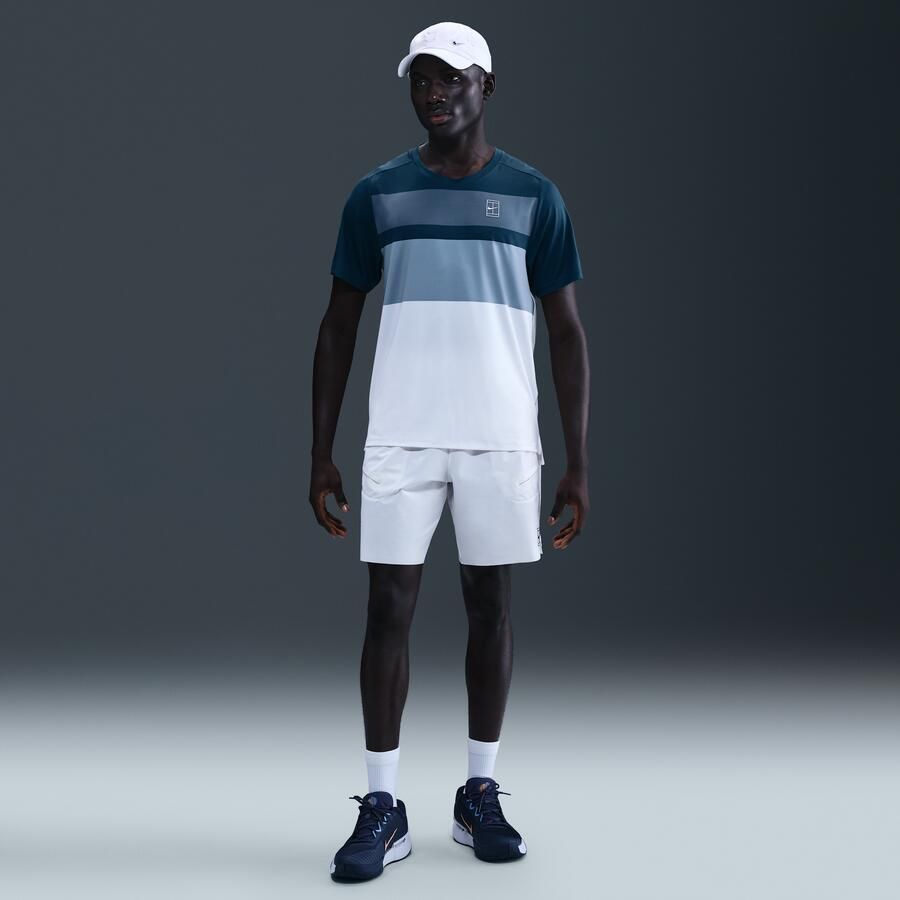 Nike Court Advantage tennistop voor heren Blauw - Foto 3