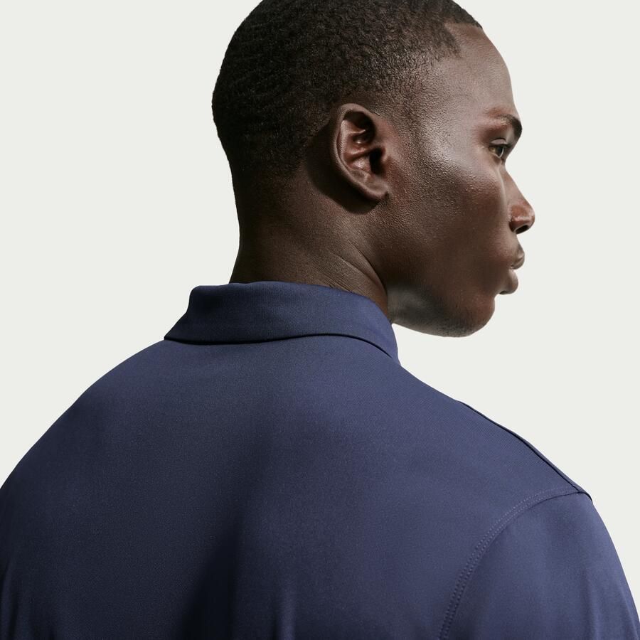 Nike Court Dri FIT Marineblauw Tennispolo Heren - Foto 2