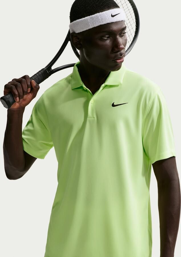 Nike Court Dri-FIT Tennispolo voor heren Groen - Foto 3