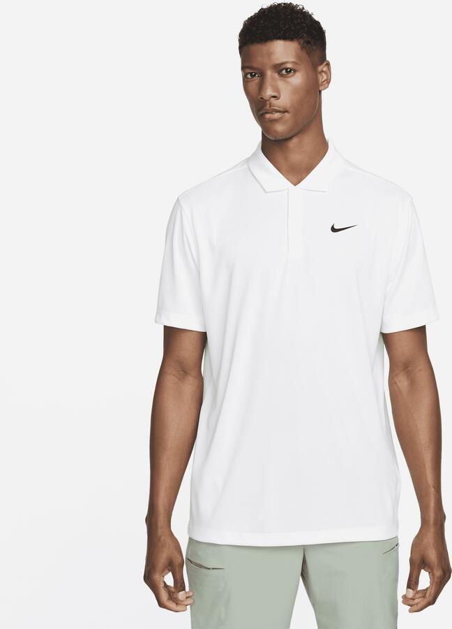 Nike Heren Court Dri-Fit Polo Dh0857 White Heren - Foto 3