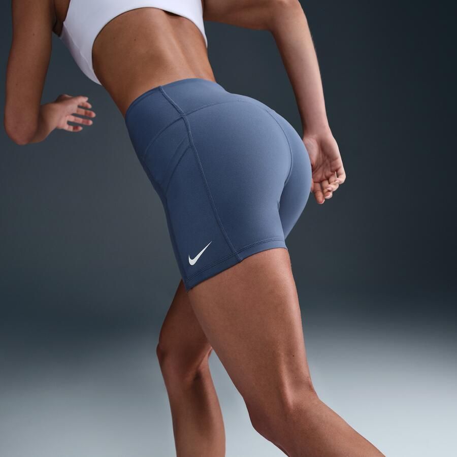 Nike Court Dri-FIT tennisshorts met zakken voor dames Blauw - Foto 2
